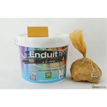 Enduit à la chaux à mélanger avec pigments naturels, Jaune f Foncé - Pot de 10kg