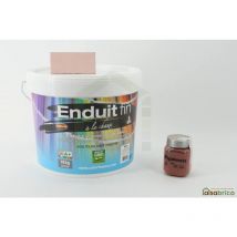 Enduit à la chaux à mélanger avec pigments naturels, Rouge de Venise - Pot de 10kg