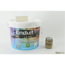 Enduit à la chaux à mélanger avec pigments naturels, Vert Bronze - Pot de 10kg
