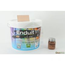 Enduit à la chaux à mélanger avec pigments naturels, Havane hc - Pot de 10kg