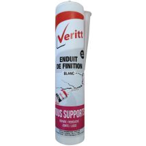 Enduit de finition blanc – 280 ml – Consistance, Destination d’usage, Poids – VERITT