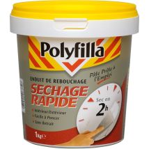 Enduit De Rebouchage Polyfilla - Séchage Rapide Pâte 1 Kg