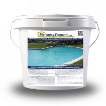 Matpro - Enduit étanche piscines, bassins, réservoirs, fondations, murs, caves - 12.5 Kg Blanc