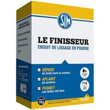 Enduit de lissage intérieur en poudre 1 kg – Blanc éclatant – BEMR