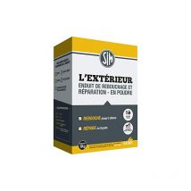 Bemr - BMLEX01 enduit sim l'exterieur en 1 kg, blanc