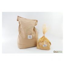 Enduit teinté à l'argile déco fin avec pigments naturels, Ocre Jaune de Puisaye Foncé - Sac de 15kg