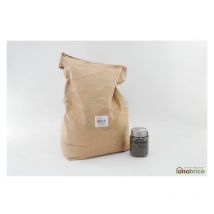 Enduit teinté à l'argile déco fin avec pigments naturels, Noir 790 - Sac de 15kg
