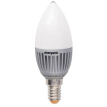 Energetic Led Lampe E14, Kerzenform, Matt, Warmweiß 3 Watt = 15 Watt, Energieklasse A