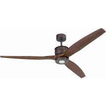 Energiespar Deckenventilator Airfusion Akmani LED Bronze