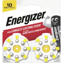 Energizer - Knopfzelle za 10 1.45 v 16 St. Zink-Luft enr ez Turn & Lock (10)