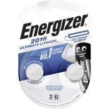 Energizer - Knopfzelle Cr 2016 3 V 2 St. 100 Mah Lithium Ultimate 2016