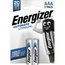 Energizer Ultimate Lithium - Pack de 2 pilas Ultimate Lithium AAA