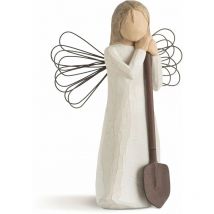 Enesco - Willow Tree Scultura Angelo del Giardino, Resina, Multicolore