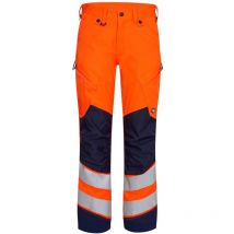 ENGEL Warnschutz Bundhose Safety Herren 2544-314 Gr. 29 orange/blue ink