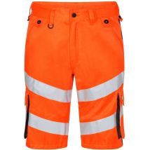 Warnschutz Shorts Safety Light Herren 6545-319 Gr. 44 orange/anthrazit grau - Engel