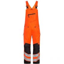 Engel - Warnschutz Latzhose Safety Herren 3544-314 Gr. 48 orange/anthrazit grau