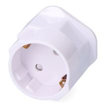 Steckeradapter Großbritannien auf EU – 13A Sicherung – einziehbar – 70 x 50 mm – F-BRIGHT