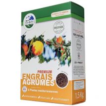 Engrais Agrumes et Plantes Méditerranéennes - Premium - Prêt à l'emploi - 1,5 kg