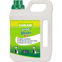 Clairland - Engrais Gazon Liquide Prop'gazon 3 En 1 Concentré 2,5 L