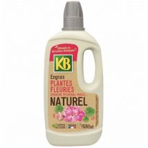 Engrais Naturel Plantes Fleuries : Géraniums, Dipladénias, Vivaces, ... 1L