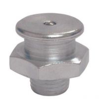 Umeta - 4101709-25-25 engrasadores rectos de cabeza plana din 3404 tipo m1 (r.m10x1,0 x l.17 x diametro 17 acero)