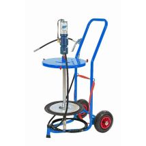 Algi - Engrasadora móvil 60/1 para barril de 50 Kg con 2 ruedas - 07705501