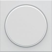 Enjoliveur - pour variateur à poussoir - pure Hager wxd063b - Blanc