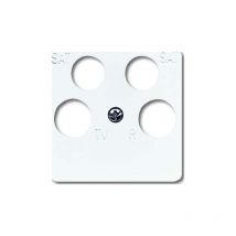 Le Sanitaire - busch-jaeger 1753-0-8659 plaque de commutation et obturateur