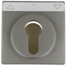 Busch-jaeger - Enjoliveur avec marquage et champ d'inscription pur inox