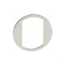 Legrand - 068014 enjoliveur céliane pour interrupteur, va-et-vient ou poussoir porte étiquette, blanc, lot de 10