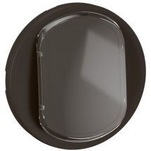 Legrand - Enjoliveur Inter Ou Vv Avec Porte-Étiquette Céliane + 2 Étiquettes - Noir