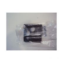 Enjoliveur manette simple noir prise tv-FM-sat dark brown Niko 124-69551