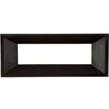 Cadre avant Strapubox ar 3 noir Adapté pour (écran): écran lcd à 3 caractères plastique 1 pc(s) Q16828