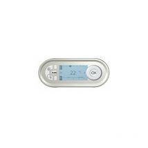 Legrand - 068542 enjoliveur céliane pour thermostat ou programmateur chauffage, finition titane