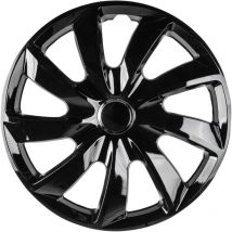 Enjoliveurs Turbine 15', 4 pièce noir