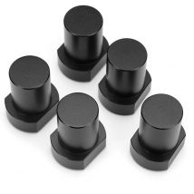 Drillpro - enjoywood, 5 uds., banco de carpintería de 20mm, abrazadera para perros de liberación rápida, espiga de escritorio con bloque de límite de