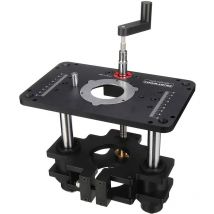 Insma - enjoywood GD7 pro Oberfräsenlift für Holzbearbeitung, 69 mm, für Oberfräsentischlift mit Oberfräsenplatte, Präzisionsholzbearbeitung Fantablau