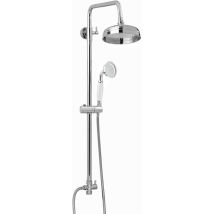 Enki - Carre Rain Shower & Riser Kit Overhead Chrome RG018