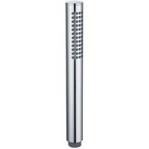Enki - E19, Round Pencil Hand Shower with Rubber Jets, Chrome