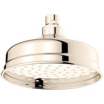 ENKI Fixed Shower Head Brass Traditional Gold 1/2" R34