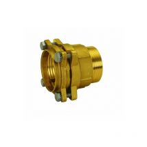 Arco - Enlace con racor macho para pe fittings latón Medidas: 110x4