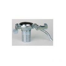 Iberogarden - Enlace Hembra Para Manguera De 125 milimetros de diámetro de acero galvanizado