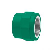 Aquazon - Enlace Recto Rosca Hembra - ppr Medidas Accesorios Fontanería: 63-2'