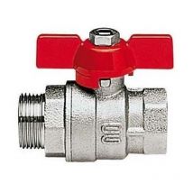 Valvola a sfera Topic per acqua pn 50 mf 1 con farfalla S0208N36 - Enolgas