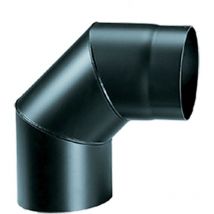 Enregistrer 90 coude en acier pour les conduits de fumA e 15 cm 150 mm a paisseur 2 mm