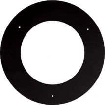 Smalbo - Enregistrer la rosace classique 90 a paisseur 1,2 mm 8 cm 80 mm en acier noir