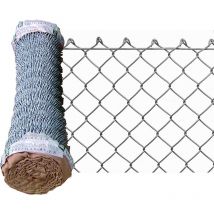 Moreda - Enrejado galvanizado simple torsión - 14x50 mm - 100 cm - 25 m