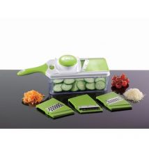 Enrico - Mandoline Coupe-légumes multifonctions réglable 4 lames 811-107