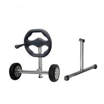 Schlauchaufrollerhalter Kokido Thor 59x72 cm mit Rädern für unterirdische und oberirdische Schwimmbecken bis 5,7 m (16,5 ft)