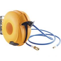 Enrollador de flexibles automático MASTER 12, Largo : 12 m, Largo de tubo x Ø de tubo 12 x 8 mm, presión de servicio 15 bar, Peso : 4,5 kg